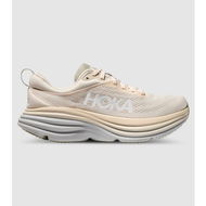 Detailed information about the product Hoka Bondi 8 (2E Wide) Mens (White - Size 10)