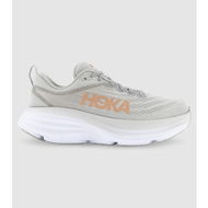 Detailed information about the product Hoka Bondi 8 (D Wide) Womens (Grey - Size 9.5)