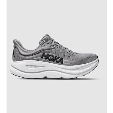 Hoka Bondi 9 (2E Wide) Mens Shoes (Grey - Size 12.5)