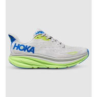 Detailed information about the product Hoka Clifton 9 (2E Wide) Mens Shoes (White - Size 11.5)