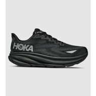 Detailed information about the product Hoka Clifton 9 Gore Shoes (Black - Size 10)