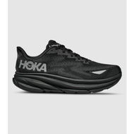 Detailed information about the product Hoka Clifton 9 Gore Shoes (Black - Size 10.5)