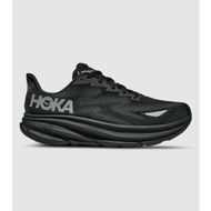 Detailed information about the product Hoka Clifton 9 Gore Shoes (Black - Size 6)