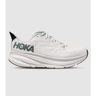 Detailed information about the product Hoka Clifton 9 Mens Shoes (White - Size 10.5)