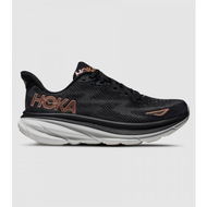 Detailed information about the product Hoka Clifton 9 Womens Shoes (Black - Size 11)