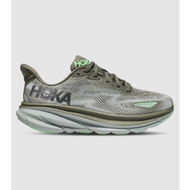 Detailed information about the product Hoka Clifton 9 Womens Shoes (Green - Size 10)