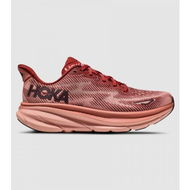 Detailed information about the product Hoka Clifton 9 Womens Shoes (Red - Size 10)