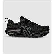 Detailed information about the product Hoka Gaviota 5 (D Wide) Womens Shoes (Black - Size 10)