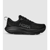 Detailed information about the product Hoka Gaviota 5 (D Wide) Womens Shoes (Black - Size 7.5)