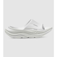 Detailed information about the product Hoka Ora Recovery Slide 3 Unisex Slide (White - Size 5)