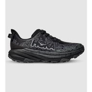 Detailed information about the product Hoka Speedgoat 6 (Gs) Kids (Black - Size 3.5)