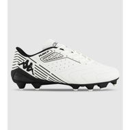 Detailed information about the product Kappa Player Base (Fg) Mens Football Boots (White - Size 41)