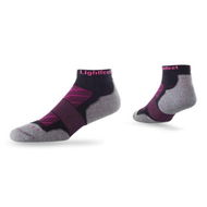 Detailed information about the product Lightfeet Evolution Mini Crew Socks ( - Size MED)