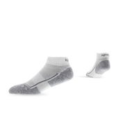 Detailed information about the product Lightfeet Lightweight Running Mini Crew White Light Grey Marle ( - Size XLG)