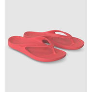 Detailed information about the product Lightfeet Revive Arch Support Mens Thong (Red - Size 10)