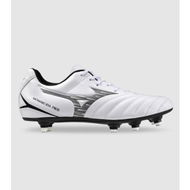 Detailed information about the product Mizuno Monarcida Neo Iii Select (Sg) (2E Wide) Mens Football Boots (White - Size 10.5)