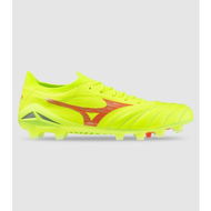 Detailed information about the product Mizuno Morelia Neo 4 Beta Elite (Fg) Mens Football Boots (Yellow - Size 10)