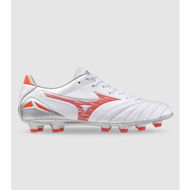 Detailed information about the product Mizuno Morelia Neo 4 Pro (Fg) Mens Football Boots (White - Size 7.5)