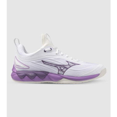 Mizuno Wave Luminous 3 (D Wide) Womens Netball Shoes Shoes (White - Size 10.5)