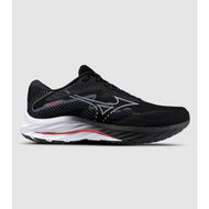 Detailed information about the product Mizuno Wave Rider 27 (2E Wide) Mens (Black - Size 10)