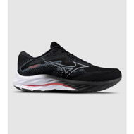 Detailed information about the product Mizuno Wave Rider 27 (2E Wide) Mens (Black - Size 10.5)