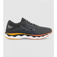 Detailed information about the product Mizuno Wave Sky 6 (2E Wide) Mens Shoes (Grey - Size 9)