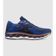 Detailed information about the product Mizuno Wave Sky 7 Mens Shoes (Blue - Size 11)