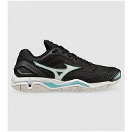 Detailed information about the product Mizuno Wave Stealth V Netball (D Wide) Womens Netball Shoes Shoes (Black - Size 7.5)