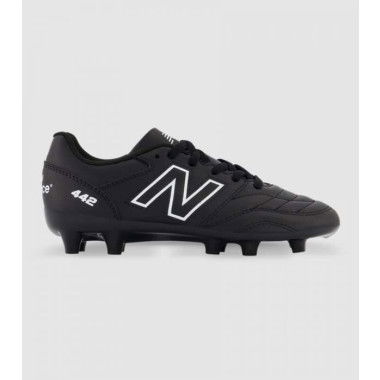 New Balance 442 V2 Academy (Fg) (Wide) (Gs) Kids Football Boots (Black - Size 6)