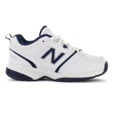 New Balance 625 Wide (Gs) Kids White Navy Shoes (White - Size 11)