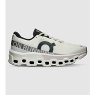 Detailed information about the product On Cloudmonster 2 Mens Shoes (White - Size 10)