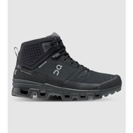 Detailed information about the product On Cloudrock 2 Waterproof Mens (Black - Size 10.5)