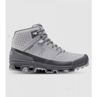 Detailed information about the product On Cloudrock 2 Waterproof Mens (Grey - Size 10.5)