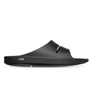 Detailed information about the product Oofos Ooahh Mens Slide Shoes (Black - Size 6)