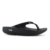 Detailed information about the product Oofos Oolala Thong Womens Black (Black - Size 10)