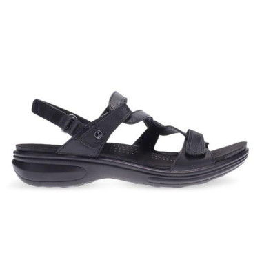 Revere Miami Womens Sandal (Black - Size 7)