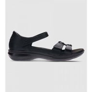 Detailed information about the product Revere Negara Womens Sandal (Black - Size 6)