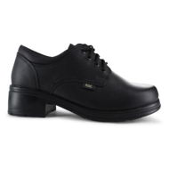 Detailed information about the product Roc Dakota Senior Girls School Shoes (Black - Size 12)