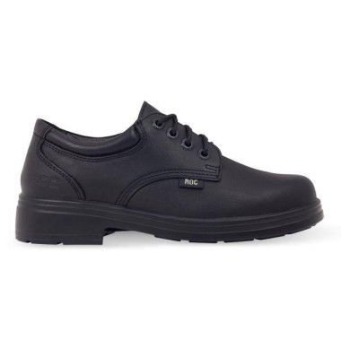 Roc Metro Senior Girls School Shoes Shoes (Black - Size 10)