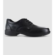 Detailed information about the product Roc Rockford Senior Boys School Shoes (Black - Size 13.5)