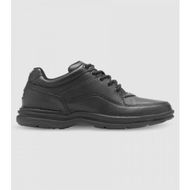 Detailed information about the product Rockport World Tour Mens Shoes (Black - Size 12)