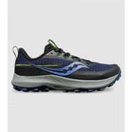 Detailed information about the product Saucony Peregrine 13 (D Wide) Womens (Black - Size 11)