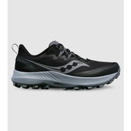 Detailed information about the product Saucony Peregrine 14 (D Wide) Womens (Black - Size 10)