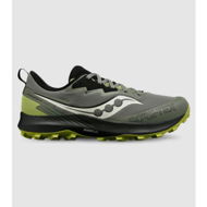 Detailed information about the product Saucony Peregrine 14 Gore (Green - Size 11.5)