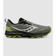 Detailed information about the product Saucony Peregrine 14 Gore (Green - Size 9)