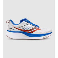 Detailed information about the product Saucony Ride 17 Mens (White - Size 10)