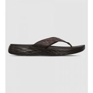 Detailed information about the product Skechers On The Go 600 Seaport Mens Thong (Brown - Size 13)