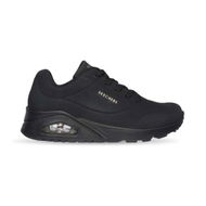 Detailed information about the product Skechers Uno Stand On Air Mens Shoes (Black - Size 10)