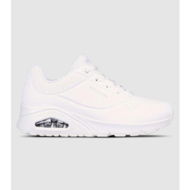 Detailed information about the product Skechers Uno Stand On Air Womens Shoes (White - Size 9.5)